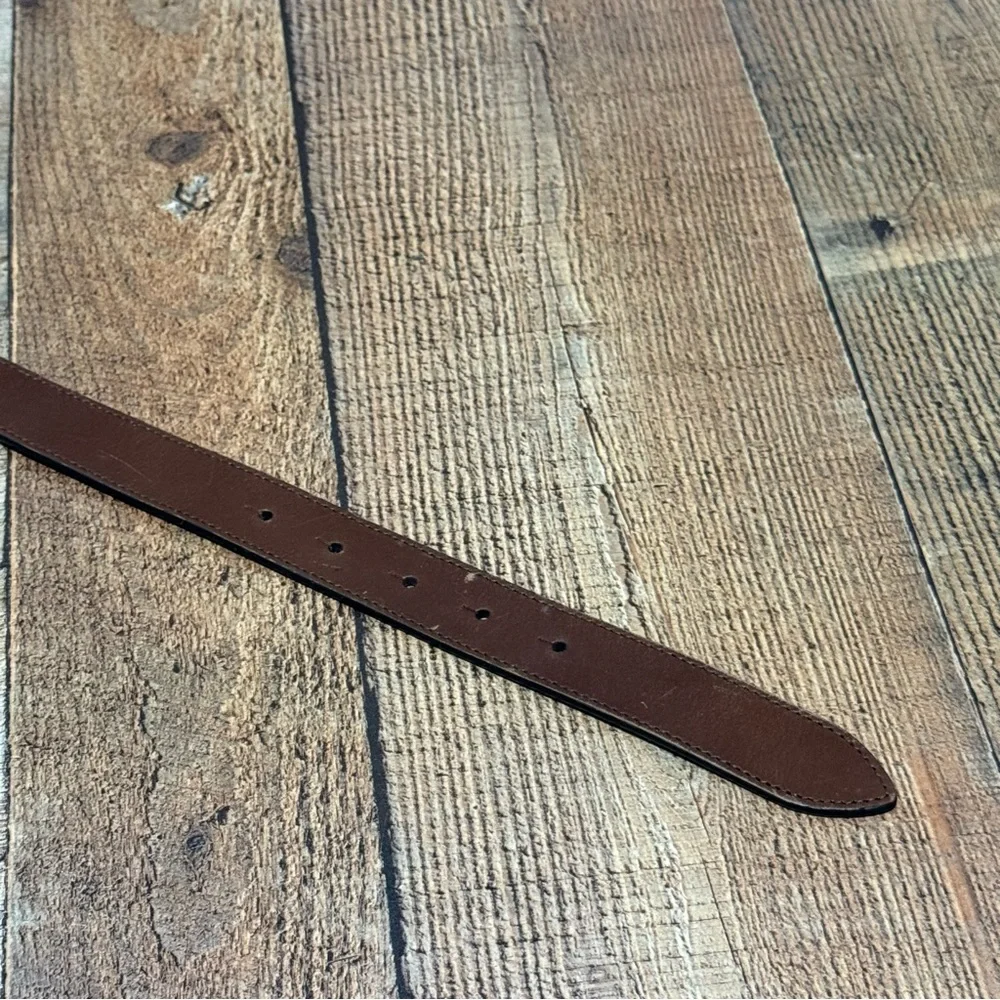 Shyanne Girls Leather Belt Brown Size 22